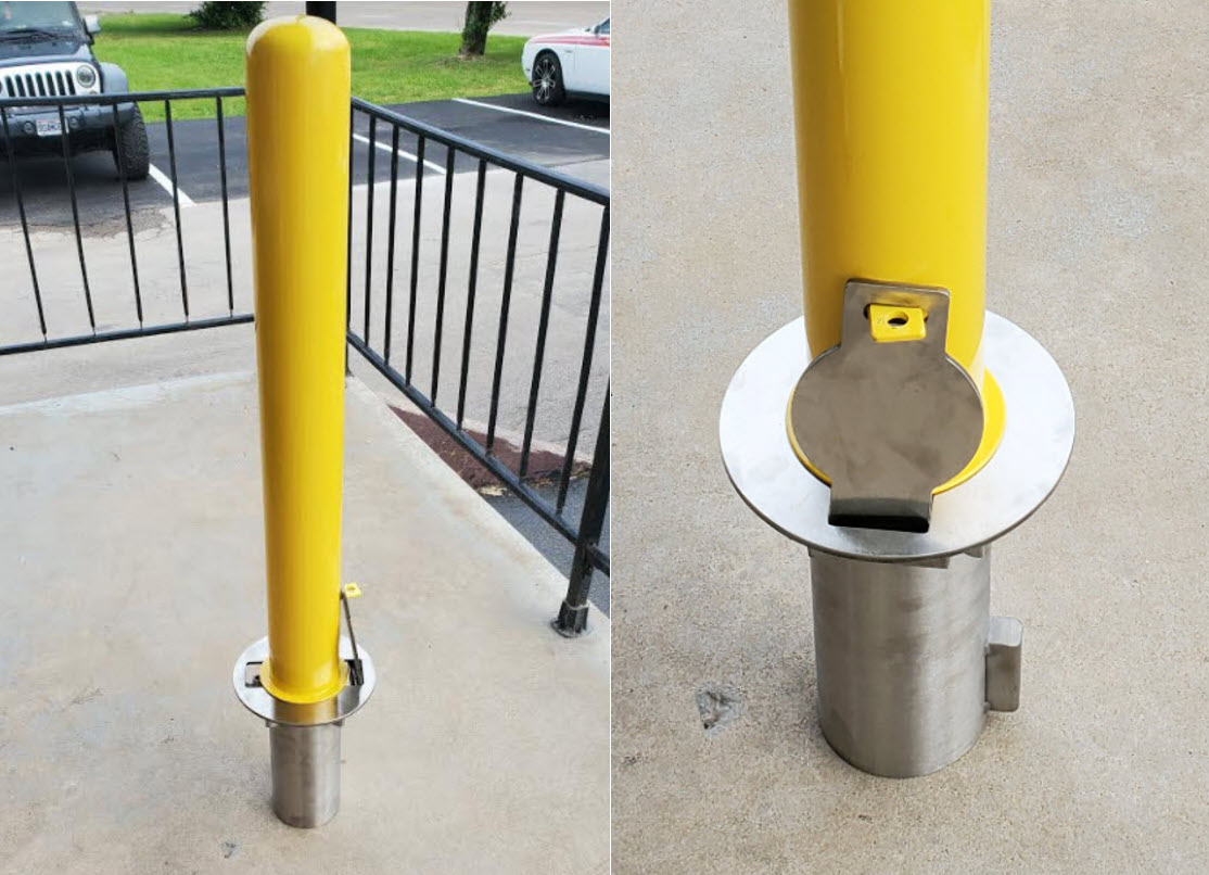 Removable Bollards St Louis