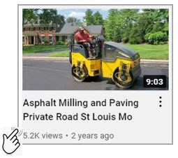 Asphalt Paving and Milling St Louis